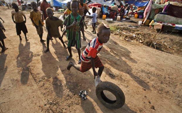 South Sudan Refugee Camp