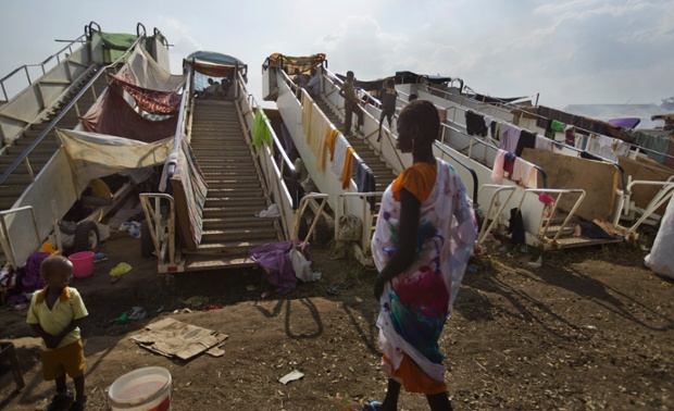 South Sudan Refugee Camp