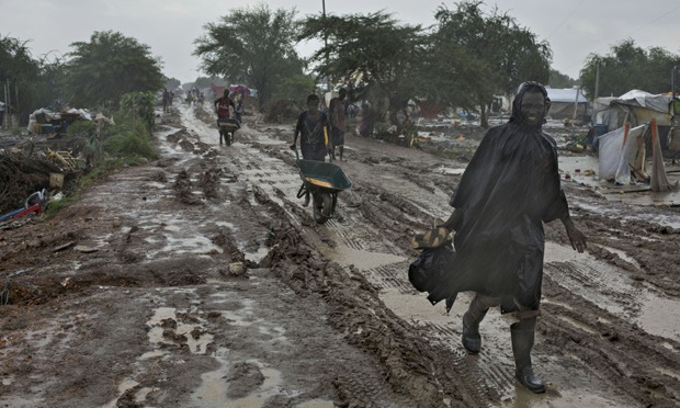 MDG : South Sudan : United Nations' Malakal Camp for Internally Displaced People, (IDP)