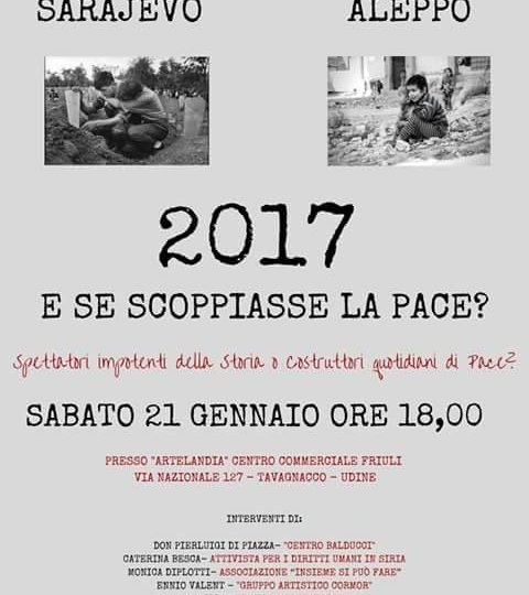invito 21 gennaio conferenza Aleppo