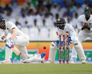 Cricket - Sri Lanka v India - Second Test Match - Colombo, Sri Lanka - August 3, 2017 - India's Lokesh Rahul plays a shot. REUTERS/Dinuka Liyanawatte