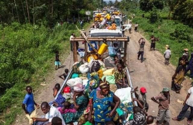 Di nuovo sfollati del Kivu